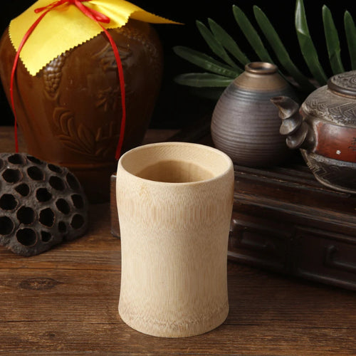 taza de té de bambú japonés