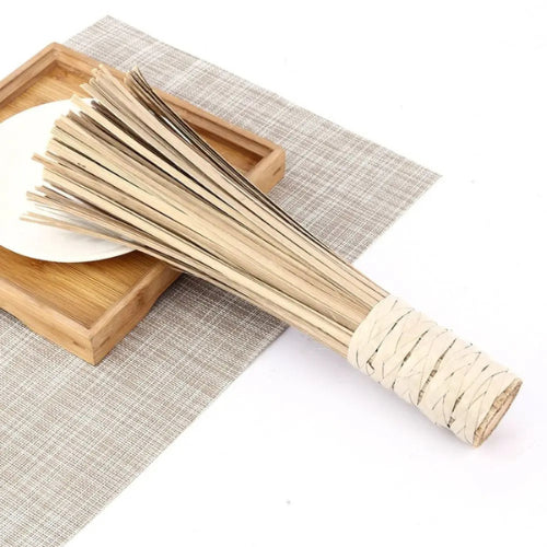 Brosse de nettoyage pour Wok | Poils en fibre de coco, manche bois naturel - Verdyo