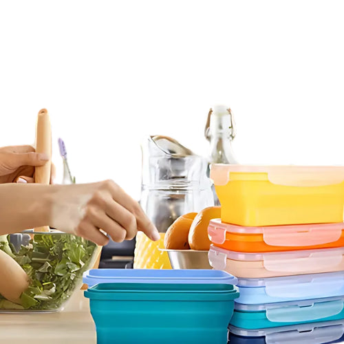 Boite_pliable_en_silicone_Compacte_reutilisable_pratique_-_Verdyo_
"Boîte pliable en silicone"
"Contenant alimentaire réutilisable"
"Boîte compacte pour repas"
"Produits zéro déchet cuisine"
"Rangement alimentaire portable"
"Silicone sans BPA"
"Boîte pliable pour voyage"
"Accessoire écoresponsable"
"Boîte de transport nomade"
"Solution pratique et durable"