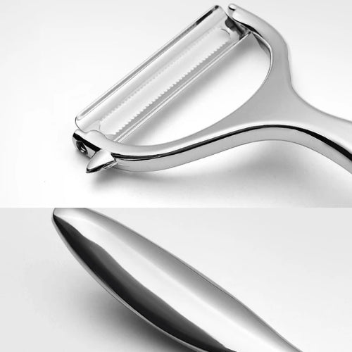 Eplucheur de legumes en acier inoxydable | Lame ultra tranchante, manche ergonomique - Verdyo_
"Éplucheur de légumes en acier inoxydable"
"Lame ultra-tranchante pour éplucheur"
"Manche ergonomique éplucheur"
"Accessoires cuisine durables"
"Éplucheur polyvalent pour légumes"
"Produits écoresponsables pour cuisine"
"Cadeau idéal pour amateurs de cuisine"
"Éplucheur de fruits et légumes pratique"
"Outils de cuisine en acier inoxydable"
"Éplucheur résistant et léger"