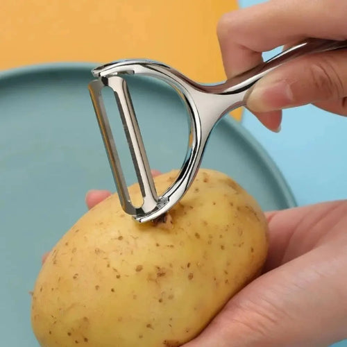Eplucheur de legumes en acier inoxydable | Lame ultra tranchante, manche ergonomique - Verdyo_
"Éplucheur de légumes en acier inoxydable"
"Lame ultra-tranchante pour éplucheur"
"Manche ergonomique éplucheur"
"Accessoires cuisine durables"
"Éplucheur polyvalent pour légumes"
"Produits écoresponsables pour cuisine"
"Cadeau idéal pour amateurs de cuisine"
"Éplucheur de fruits et légumes pratique"
"Outils de cuisine en acier inoxydable"
"Éplucheur résistant et léger"