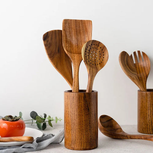 Porte-ustensiles de cuisine en bois | Design naturel et robuste, Pratique & elegant - Verdyo_
"Porte-ustensiles de cuisine en bois"
"Organisateur ustensiles design naturel"
"Accessoires cuisine en bois massif"
"Produits écoresponsables pour cuisine"
"Rangement ustensiles pratique et élégant"
"Porte-couverts en bois durable"
"Cuisine organisée avec style"
"Design minimaliste pour cuisine"
"Solutions zéro déchet cuisine"
"Cadeau idéal pour amateurs de cuisine"