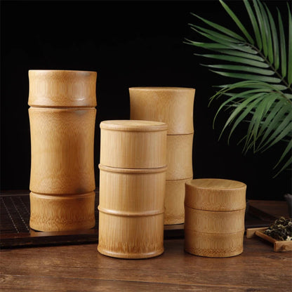 caja de bambú