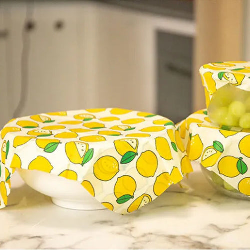 Reusable beeswax food wrap