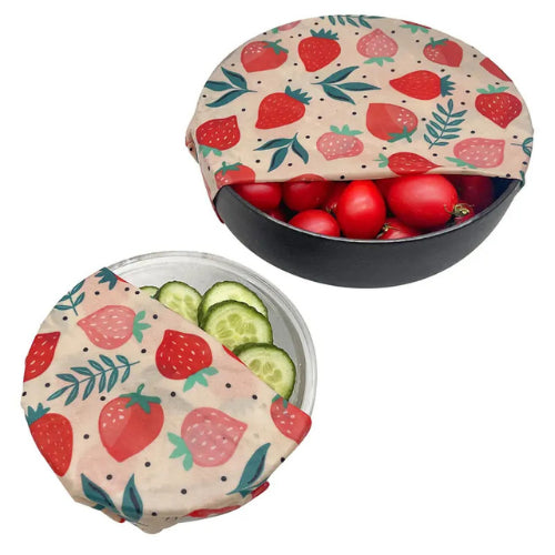 Reusable beeswax food wrap