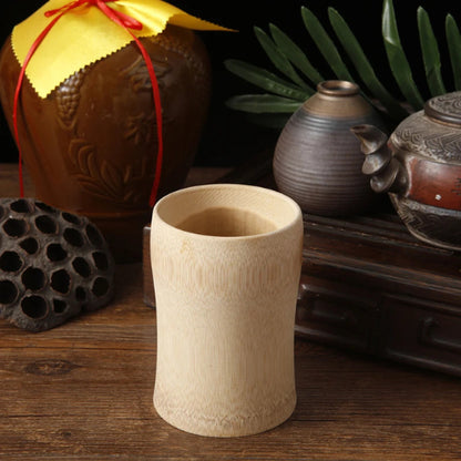 taza de té de bambú japonés