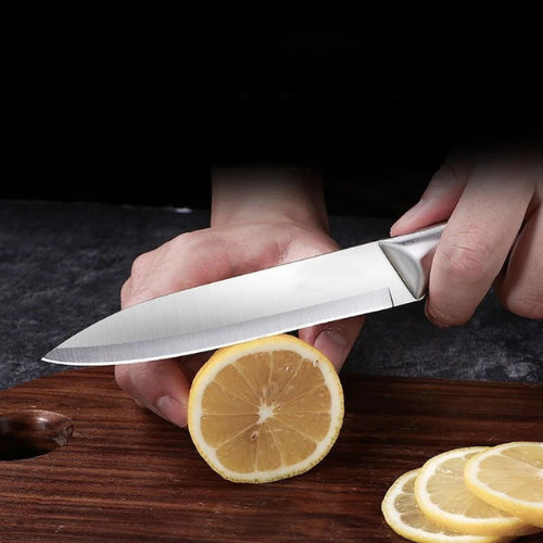 Couteau de cuisine en acier inoxydable | Lame ultra-tranchante, manche ergonomique - Verdyo_
"Couteau de cuisine en acier inoxydable"
"Lame ultra-tranchante pour cuisine"
"Manche ergonomique couteau"
"Ustensiles de cuisine durables"
"Couteau polyvalent pour cuisine"
"Accessoires cuisine professionnels"
"Couteau tranchant et durable"
"Produits écoresponsables pour cuisine"
"Cadeau idéal pour amateurs de cuisine"
"Couteau ergonomique en acier"