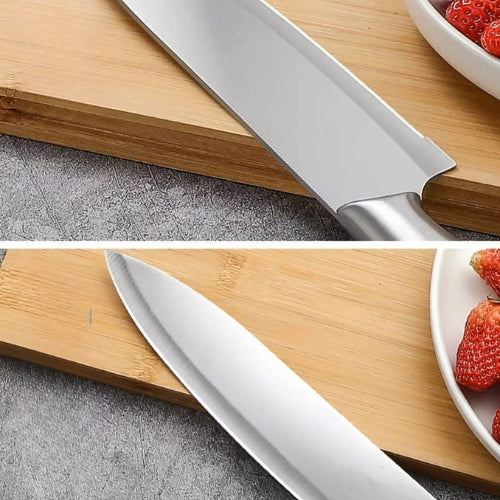 Couteau de cuisine en acier inoxydable | Lame ultra-tranchante, manche ergonomique - Verdyo_
"Couteau de cuisine en acier inoxydable"
"Lame ultra-tranchante pour cuisine"
"Manche ergonomique couteau"
"Ustensiles de cuisine durables"
"Couteau polyvalent pour cuisine"
"Accessoires cuisine professionnels"
"Couteau tranchant et durable"
"Produits écoresponsables pour cuisine"
"Cadeau idéal pour amateurs de cuisine"
"Couteau ergonomique en acier"
