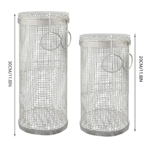 Panier a barbecue rond en acier inoxydable | Resistant et pratique pour une cuisson parfaite - Verdyo_
"Accessoires barbecue durables"
"Grillades parfaites et uniformes"
"Produits écoresponsables pour barbecue"
"Panier barbecue résistant à la chaleur"
"Ustensiles de cuisine pour grillades"
"Alternative pratique pour barbecue"
"Cadeau idéal pour amateurs de grillades"
"Barbecue accessoires en acier inoxydable"
"Cuisson saine et facile"