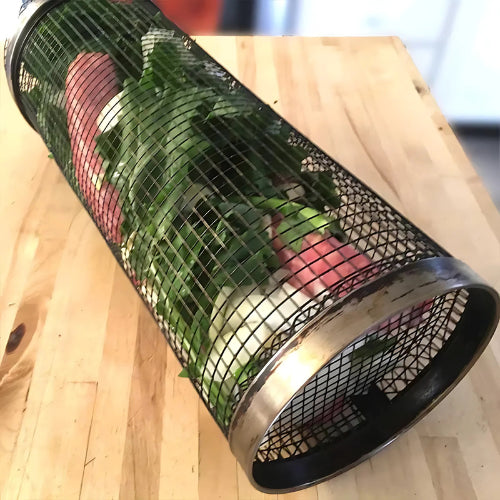Panier a barbecue rond en acier inoxydable | Resistant et pratique pour une cuisson parfaite - Verdyo_
"Accessoires barbecue durables"
"Grillades parfaites et uniformes"
"Produits écoresponsables pour barbecue"
"Panier barbecue résistant à la chaleur"
"Ustensiles de cuisine pour grillades"
"Alternative pratique pour barbecue"
"Cadeau idéal pour amateurs de grillades"
"Barbecue accessoires en acier inoxydable"
"Cuisson saine et facile"