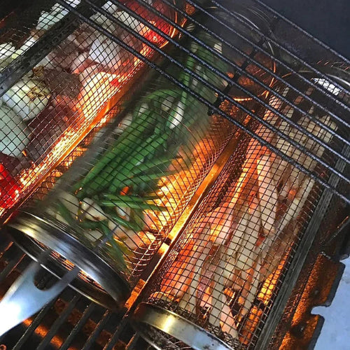 Panier a barbecue rond en acier inoxydable | Resistant et pratique pour une cuisson parfaite - Verdyo_
"Accessoires barbecue durables"
"Grillades parfaites et uniformes"
"Produits écoresponsables pour barbecue"
"Panier barbecue résistant à la chaleur"
"Ustensiles de cuisine pour grillades"
"Alternative pratique pour barbecue"
"Cadeau idéal pour amateurs de grillades"
"Barbecue accessoires en acier inoxydable"
"Cuisson saine et facile"