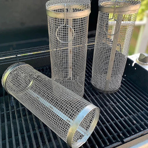 Panier a barbecue rond en acier inoxydable | Resistant et pratique pour une cuisson parfaite - Verdyo_
"Accessoires barbecue durables"
"Grillades parfaites et uniformes"
"Produits écoresponsables pour barbecue"
"Panier barbecue résistant à la chaleur"
"Ustensiles de cuisine pour grillades"
"Alternative pratique pour barbecue"
"Cadeau idéal pour amateurs de grillades"
"Barbecue accessoires en acier inoxydable"
"Cuisson saine et facile"