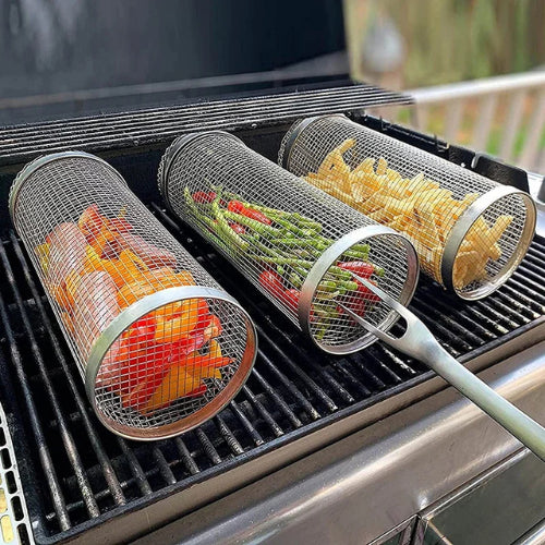 Panier a barbecue rond en acier inoxydable | Resistant et pratique pour une cuisson parfaite - Verdyo_
"Accessoires barbecue durables"
"Grillades parfaites et uniformes"
"Produits écoresponsables pour barbecue"
"Panier barbecue résistant à la chaleur"
"Ustensiles de cuisine pour grillades"
"Alternative pratique pour barbecue"
"Cadeau idéal pour amateurs de grillades"
"Barbecue accessoires en acier inoxydable"
"Cuisson saine et facile"