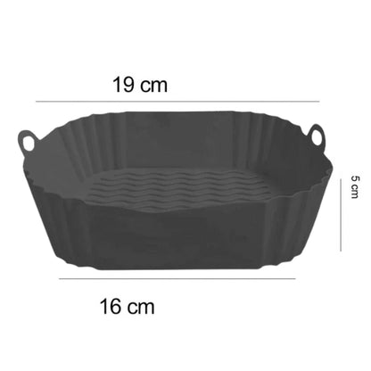 "Panier de cuisson pour Air Fryer en silicone"
"Accessoire Air Fryer antiadhérent"
"Produits zéro déchet cuisine"
"Silicone alimentaire pour Air Fryer"
"Panier cuisson réutilisable"
"Facile à nettoyer pour Air Fryer"
"Cuisson saine et pratique"
"Alternative écologique papier cuisson"
"Accessoires Air Fryer durables"
"Cadeau idéal pour amateurs de cuisine"