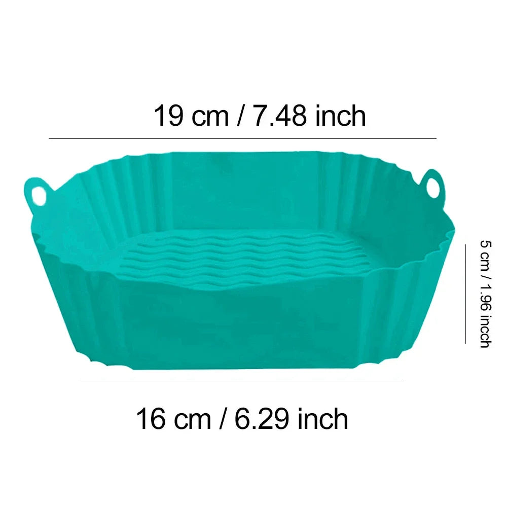 Panier de cuisson pour Air Fryer en silicone | Anti-adherent, facile a nettoyer - Verdyo_
"Panier de cuisson pour Air Fryer en silicone"
"Accessoire Air Fryer antiadhérent"
"Produits zéro déchet cuisine"
"Silicone alimentaire pour Air Fryer"
"Panier cuisson réutilisable"
"Facile à nettoyer pour Air Fryer"
"Cuisson saine et pratique"
"Alternative écologique papier cuisson"
"Accessoires Air Fryer durables"
"Cadeau idéal pour amateurs de cuisine"