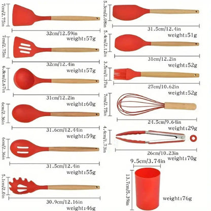Set d’ustensiles de cuisine en silicone | 12 pièces, résistants a la chaleur, design colore - Verdyo_
"Set d’ustensiles de cuisine en silicone"
"Ustensiles de cuisine résistants à la chaleur"
"Accessoires cuisine durables et colorés"
"Produits zéro déchet pour cuisine"
"Silicone alimentaire sans BPA"
"Set de 12 ustensiles de cuisine"
"Ustensiles de cuisine polyvalents"
"Cadeau idéal pour amateurs de cuisine"
"Design moderne pour ustensiles de cuisine"
"Alternative écologique aux ustensiles plastique"