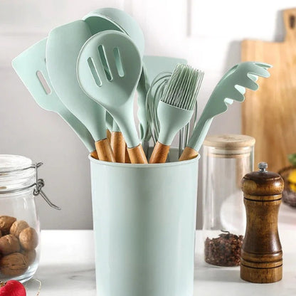 Set d’ustensiles de cuisine en silicone | 12 pièces, résistants a la chaleur, design colore - Verdyo_
"Set d’ustensiles de cuisine en silicone"
"Ustensiles de cuisine résistants à la chaleur"
"Accessoires cuisine durables et colorés"
"Produits zéro déchet pour cuisine"
"Silicone alimentaire sans BPA"
"Set de 12 ustensiles de cuisine"
"Ustensiles de cuisine polyvalents"
"Cadeau idéal pour amateurs de cuisine"
"Design moderne pour ustensiles de cuisine"
"Alternative écologique aux ustensiles plastique"