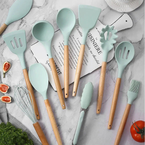 Set d’ustensiles de cuisine en silicone | 12 pièces, résistants a la chaleur, design colore - Verdyo_
"Set d’ustensiles de cuisine en silicone"
"Ustensiles de cuisine résistants à la chaleur"
"Accessoires cuisine durables et colorés"
"Produits zéro déchet pour cuisine"
"Silicone alimentaire sans BPA"
"Set de 12 ustensiles de cuisine"
"Ustensiles de cuisine polyvalents"
"Cadeau idéal pour amateurs de cuisine"
"Design moderne pour ustensiles de cuisine"
"Alternative écologique aux ustensiles plastique"